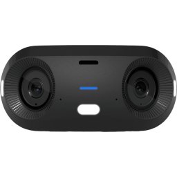 UBIQUITI UVC-G6-180-W Indoor/outdoor dual sensor 16MP 20 FPS PoE+ camera, with a Multi-TOPS AI Engine and panoramic 180 coverage
