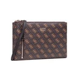 Guess Дамска чанта Naya (QL) Mini HWQL78 81700 Кафяв