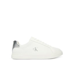 Calvin Klein Сникърси Low Pro Cups Laceup Lth Met HW0HW02846 Бял