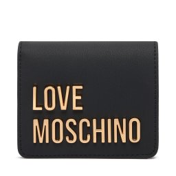 Портфейл LOVE MOSCHINO JC5612PP0PKD0000 Черен