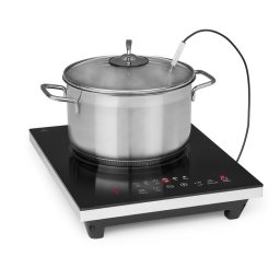 Klarstein Cook n Roll, индукционен котлон за готвене, 2000W, 3 часов таймер, 10 градуса, черен (CP6-CooknRoll)