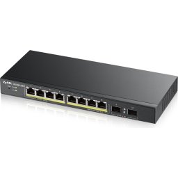 Комутатор ZyXEL GS1900-10HP v2 - 8-port GbE L2 PoE Smart Switch