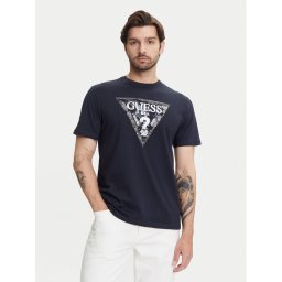 Guess Тишърт M5YI15 I3Z14 Тъмносин Regular Fit