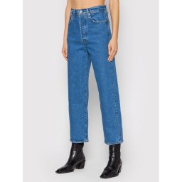 Levi's® Дънки Ribcage Ankle 72693-0117 Син Straight Fit