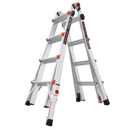 Телескопична алуминиева стълба Little Giant Leveler M17, 4x4 стъпала
