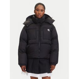 KARL LAGERFELD Зимно яке A3W15020 Черен Regular Fit