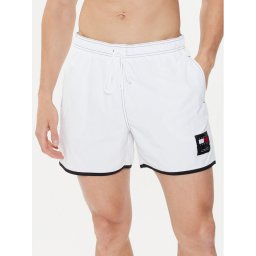 Tommy Hilfiger Плувни шорти UM0UM03149 Бял Regular Fit