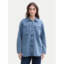Tom Tailor Denim Дънково яке 1045967 Син Regular Fit