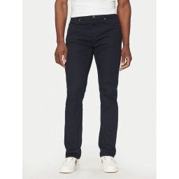 Guess Текстилни панталони M5RAS2WGXW1 Тъмносин Regular Fit