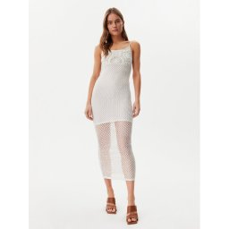 Guess Лятна рокля E5GK07 Z3N30 Бял Regular Fit