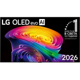 Телевизор LG OLED77C61LA, 77" OLED evo, 4K (3840 x 2160), DVB-C/T2/S2, Alpha 11 AI 4K Gen3, 120Hz Native (VRR 165Hz), ThinQ AI,
