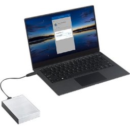 SEAGATE One Touch 5TB External HDD with Password Protection Silver