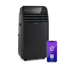 Klarstein Metrobreeze New York Smart 7k, мобилен климатик, 7000 BTU / 2,1 kW, енергиен клас А, дистанционно управление (DXJ2-MtrbrzNYSmrt7KB)