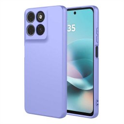 Силиконов гръб за Motorola G57 Power 5G - лилав