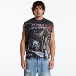 Represent 247 Avenged Sevenfold City Of Evil Tank UNISEX Aged Black S