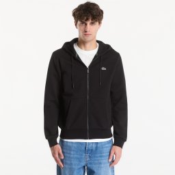 Суитшърт Lacoste Zipped Hoodie Black XL