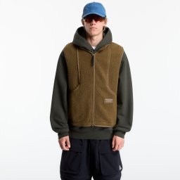 Елек Pas Normal Studios Off-Race Pile Fleece Vest Deep Olive L