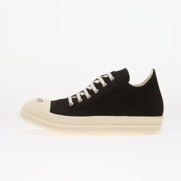 Сникърси Rick Owens DRKSHDW Denim Shoes - Low Sneaks Black/ Milk/ Milk EUR 41