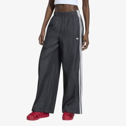 Панталони adidas Originals Summer Glow Denim Wide Leg Medium Black Denim M