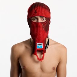 Шапка Puma X Asap Rocky Knitted Balaclava Pop Red/ Puma Black Universal