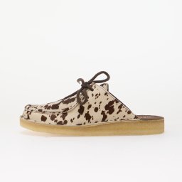 Clarks Originals DSRTNomad Mule Brown Cow Print 8