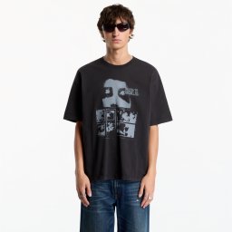 Тениска MISBHV 7:30 Pm Lakefront Gentle Wash Black T-Shirt UNISEX Washed Black M