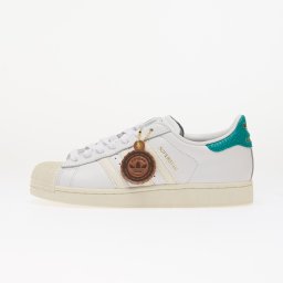 Обувки adidas Superstar II Ftwr White/ Equipment Green/ Off White 6