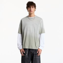 Тениска MISBHV 7:30 Pm Lakefront T-Shirt UNISEX Ash Green XL