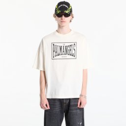 Тениска Palm Angels Vintage Box Logo Loose Tee Off White/ Black L