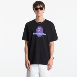 Тениска A Bathing Ape Handprint Ape Head Tee UNISEX Black XL