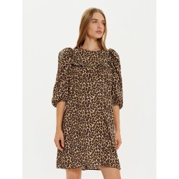 Vila Ежедневна рокля Orla 14105031 Кафяв Regular Fit