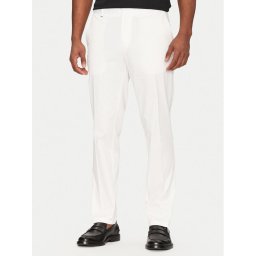 BOSS Панталон от костюм C-Genius 50539970 Бял Slim Fit