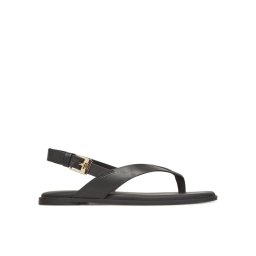 Tommy Hilfiger Сандали Color Block Thong Flat Sandal FW0FW08883 Черен