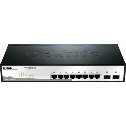 Комутатор D-Link 10-Port Gigabit Smart Switch with 2 SFP ports