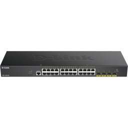 Комутатор D-Link 24-port Gigabit Smart Managed Switch with 4x 10G SFP+ ports