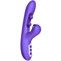 Мултифункционален вибратор за G-точка "ROYAL VIBE PURPLE" 24 см