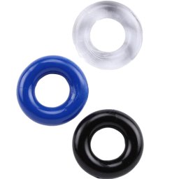 Комплект силиконови пенис рингове "ASAD RINGS" 3 бр.