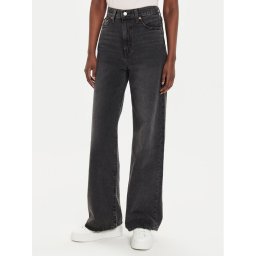 Levi's® Дънки Ribcage A6081-0011 Черен Wide Leg