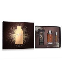 Hugo Boss Boss The Scent For Him комплект за мъже Eau de Toilette 100 ml + Eau de Toilette 10 ml + Д опция Shimmering Cover with Bottle
