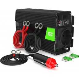 Инвертор Green Cell 24/220V DC/AC, 500W чиста синусоида