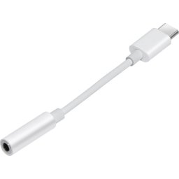 Makki преходник Adapter Type-C M to 3.5mm audio jack 4P F, White - MAKKI-CBL-C-AUDIO-WH