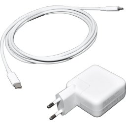 Makki зарядно за лаптоп заместител Laptop Adapter Apple - 29W TYPE-C With USB-C Cable - MAKKI-NA-AP-36