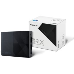 Настолен компютър Gigabyte Brix - Intel N200, 1x SO-DIMM DDR4, 1x M.2 SSD + WiFi 6