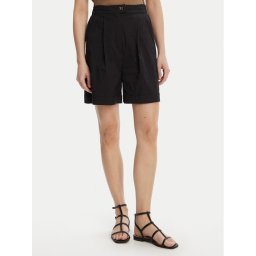 Max Mara Beachwear Бермуди Sultano 2516141019 Черен Relaxed Fit