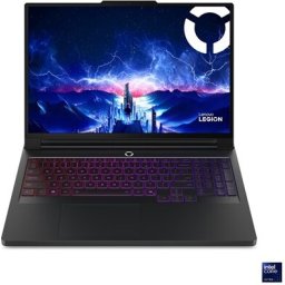 Лаптоп Lenovo Legion Pro 7 - Intel Core Ultra 9 275HX, 16" WQXGA OLED 240Hz, GeForce RTX 5080, 64GB DDR5, 1TB SSD