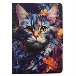 Калъф за Samsung Galaxy Tab S10 FE/S10 Lite/S9 FE/S9 - котка