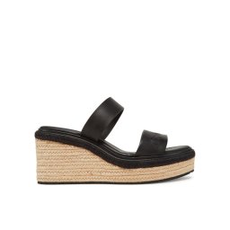 Calvin Klein Чехли Wedge Sandal 50 - He HW0HW02375 Черен