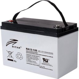 Оловна Батерия RITAR (RA12-120) AGM 12V/120 Ah - 407x177x225 mm