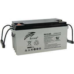 Оловна Батерия RITAR (RA12-80) AGM 12V/80 Ah - 350x167x182 mm