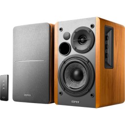 Edifier R1280T 2.0 Bookshelf Speakers 42W (RMS), Brown
